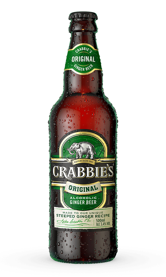 Crabbies Original Alcoholic Ginger Beer 500ml bottle