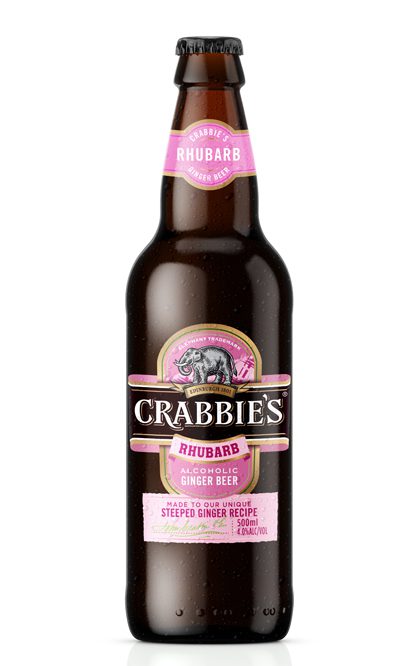 Crabbies Rhubarb Ginger Beer