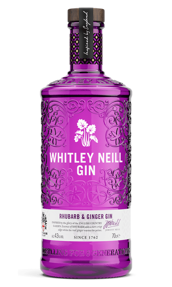 Award-winning Whitley Neill Rhubarb and Ginger Gin