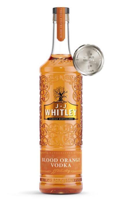 Award-winning JJ Whitley Blood Orange Vodka