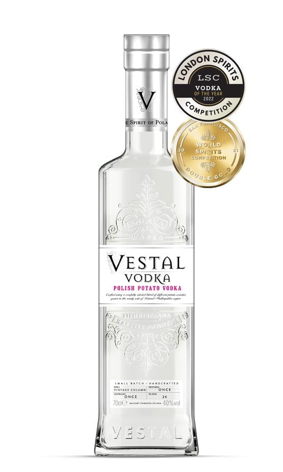 Vestal_Vodka_Award2022 Award winning Vestal Vodka