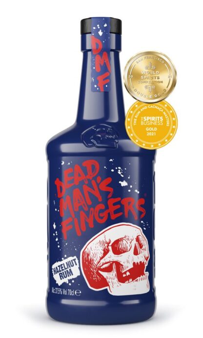 Award winning Dead Man's Fingers Hazelnut Rum