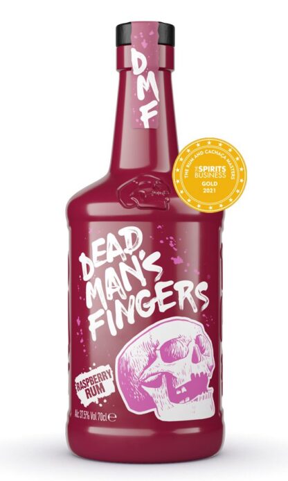 Award winning Dead Man's Fingers Raspberry Rum