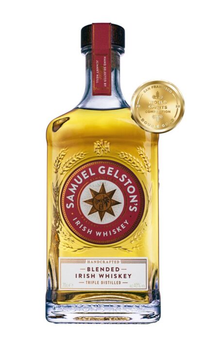 Award winning Samuel Gelston's Blended Irish Whiskey