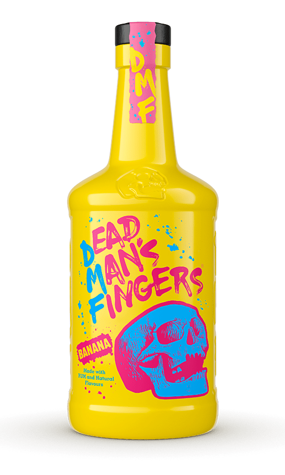 Award winning Dead Man's Fingers Banana Rum